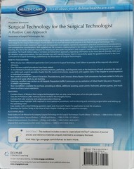 Delmar Cengage Learning Surgical Technology Fourth Edition by AST Hardcover