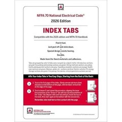 NFPA 70 National Electrical Code 2026 + index tab 26 + ugly electrical 26 Spiral