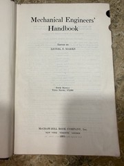 Vintage Mechanical Engineering Book Lot Of 7 HC PB Marks Handbook Mechanics