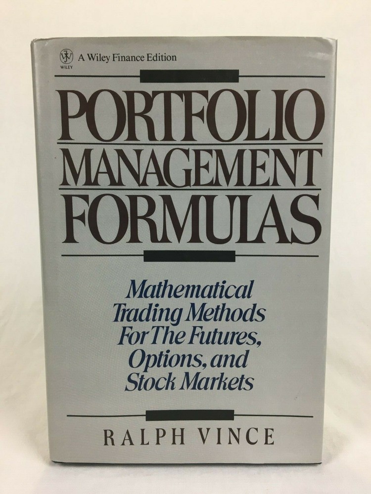 Portfolio Management Formulas – Ralph Vince (Hardback, 1990)