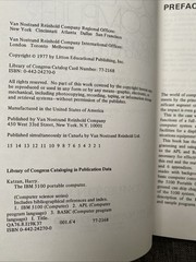 The IBM 5100 Portable Computer Comprehensive Guide Katzan Hardcover 1977