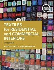 Textiles for Residential and Commercial Interiors by Adrienne Concra and…
