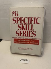Specific Skill Series Box Set of 9 Books Elementary Placement Test 1977 Vintage