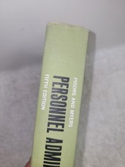 Pigors and Myers Personnel Administration, Pigors, McGraw-Hill 1965 HC VG 250619
