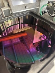 8″ Silicon Wafer Made In USA Decorative Multicolor Wafers Processed
