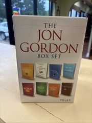 The Jon Gordon Box Set – 8 Hardcover Books w/ Dust Jackets in Slipcase 1H