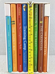 The Jon Gordon Box Set – 8 Hardcover Books w/ Dust Jackets in Slipcase