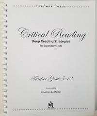 Advancement Via Individual Determination CRITICAL READING 7-12 Jonathan LeMaster