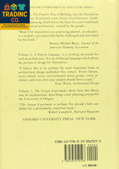 A Pattern Language: Towns, Buildings, Construction (Center for Environmental Str