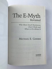 The E-Myth Revisited by Michael E Gerber (Paperback 2001) Small Business Help
