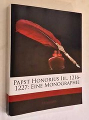 CLAUSEN Papst Honorius III, 1216-1227: Eine Monographie