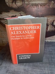 Christopher Alexander Search For a New Paradigm Architecture HB DJ 1983 1st Ed