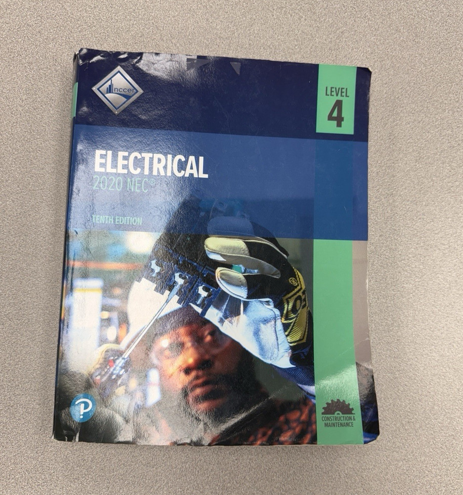 NCCER Electrical 2020 NEC Level 4 Textbook 10th Ed Paperback 26408-20