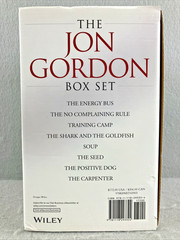 The Jon Gordon Box Set – 8 Hardcover Books w/ Dust Jackets in Slipcase