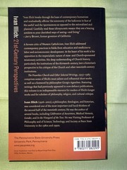 Powerless Church by Ivan. Illich (2019, Trade Paperback)