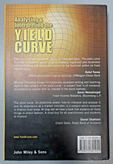 Analysing Interpreting the Yield Curve Moorad Choudhry Wiley Finance HB