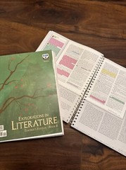 BJU Grade 7 Explorations In Literature FULL SET – student text, CD, TEs, tests!