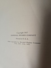 1937 Pictured Knowledge Books Marshall Hughes Co. Art Deco Illustrated Ency. 4