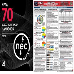NFPA 70 NEC Handbook 2023 Edition + Quick Card Reference USA STOCK..