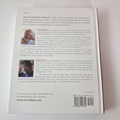 The Startup Owner’s Manual Steve Blank Bob Dorf K&S Ranch White HC 2012
