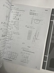 Saxon advanced mathematics (2nd edition) answer key AND test forms (NO TEXTBOOK)