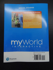 NEW Pearson Savvas myWorld My World Interactive Social Studies Grade 3 as Shown