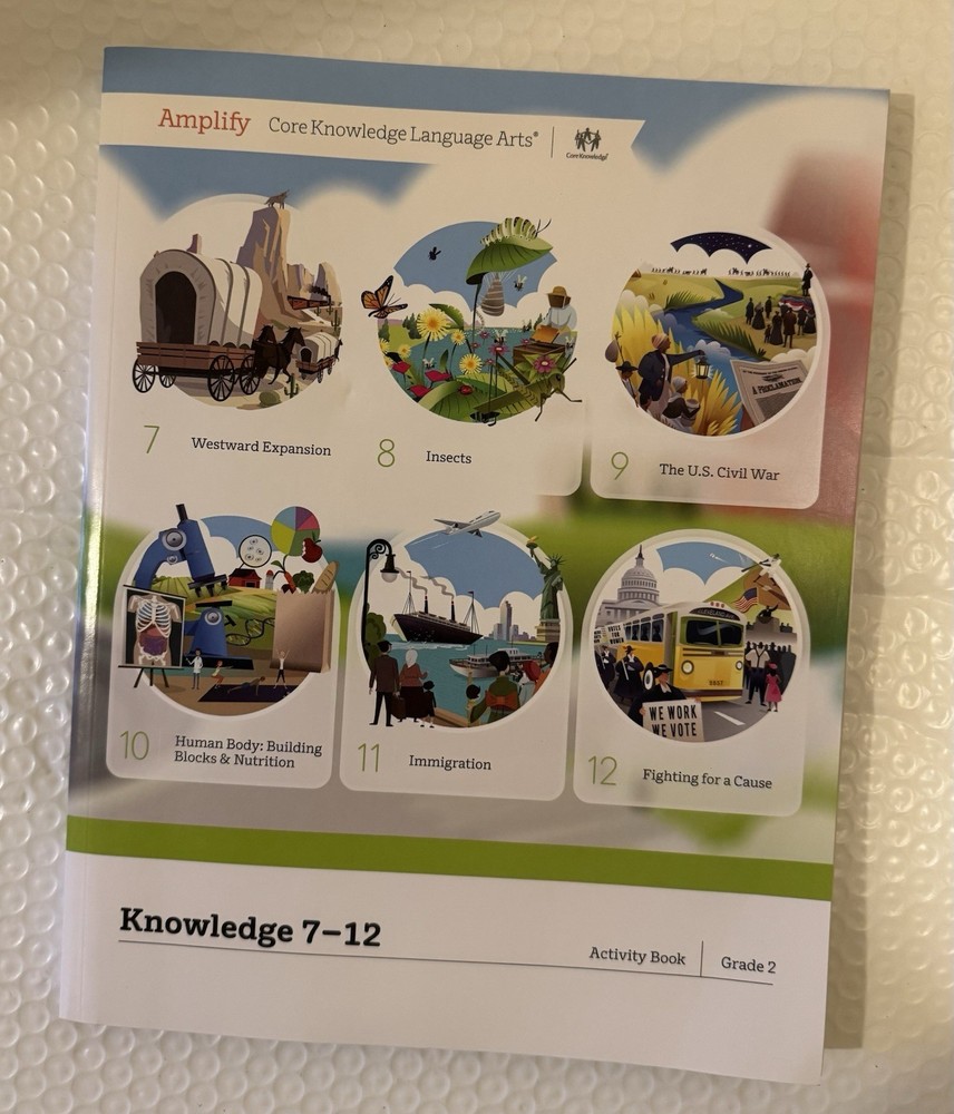Amplify Core Knowledge Language Arts-Knowledge 7-12 Grade 2 Activity Book-Unused