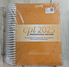 CPT Professional Edition 2025 by American Medical Association (2024, Spiral)