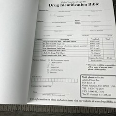 Drug Identification Bible 2004-2005 Textbook Identification