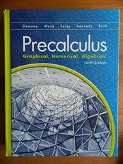 PRECALCULUS:GRAPHICAL,NUMERICA – Hardcover – VERY GOOD
