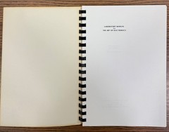 Set: Art of Electronics Text and Laboratory Manual by Horowitz, Hill, & Robinson