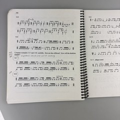 RARE Original Rhythm Book – Spiral-bound, by Richard Hoffman (Takadimi method)
