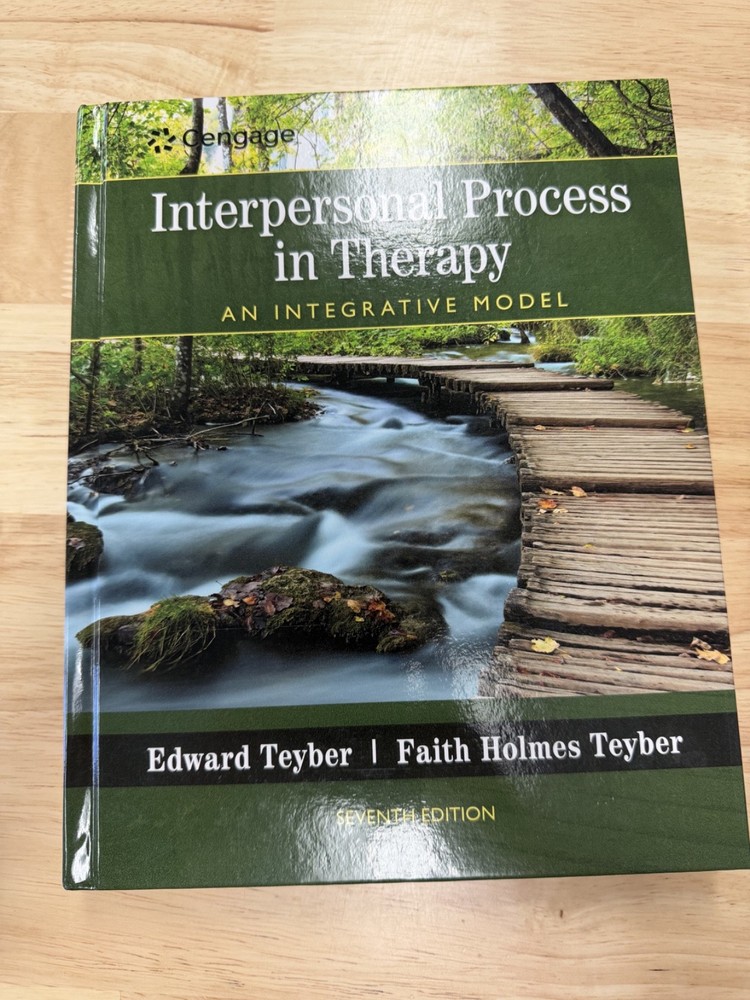 Interpersonal Process in Therapy 7th Edition: An Integrative Model by Teyber