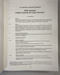 Electrical & Electronics Graphic Symbols Reference IEEE ANSI 1987 HC Ex-Library