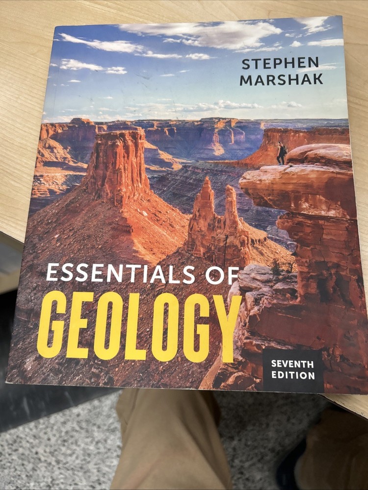 Essentials of Geology by Stephen Marshak 7e Paperback