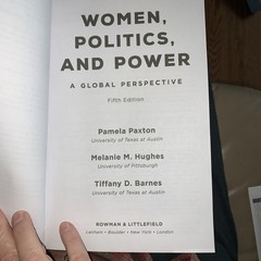 Women, Politics, and Power : A Global Perspective, Paperback by Paxton, Pamel…
