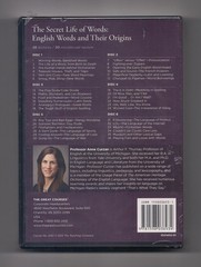 SECRET LIFE OF WORDS: English words and their origins 6-DVD set + Book SEALED