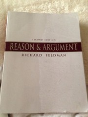 Reason and Argument by Richard D. Feldman (1998, Trade Paperback)