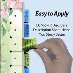 DSM 5 TR Tabs, Index for DSM-5 Diagnostic and Statistical Manual of Mental