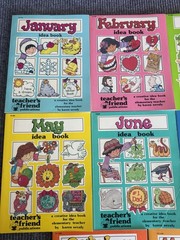 Teacher’s Friend Monthly Idea Books Lot of 11 Elementary Teacher Complete Year