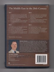 THE MIDDLE EAST IN THE 20th CENTURY 4-DVD set + Book SEALED Great courses