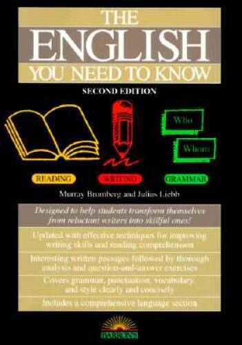English You Need to Know, The – Paperback By Bromberg, Murray – VERY GOOD