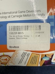 CRC Press The Art of Game Design 3rd Ed Book Jesse Schell 2019 Hardcover PB