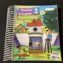 BJU Grade 1 Phonics and English 1 Teacher Edition – Two Volumes, Fourth Edition