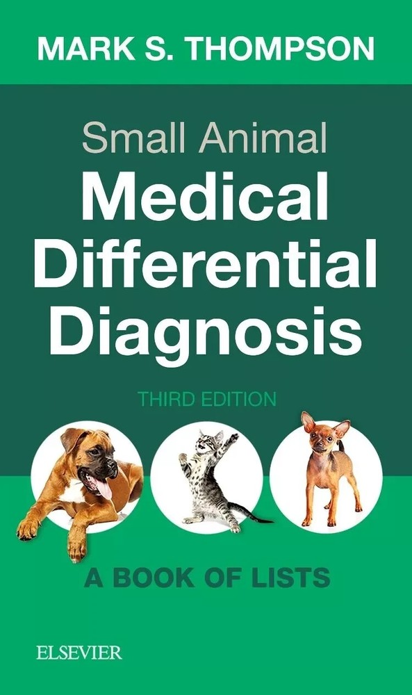 Small Animal Medical Differential Diagnosis Book Of Lists USA STOCK