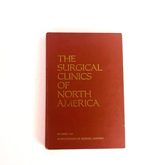 Organ Transplantation The Surgical Clinics of North America Lot of 2 Books 1976