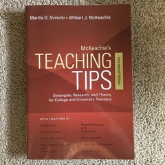 McKeachie’s Teaching Tips – 14th Edition, Used Paperback VERY GOOD