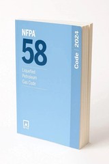 NFPA 58 Liquefied Petroleum Gas Code 2024 Paperback USA Shipping