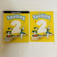 BJU Press Spelling 2 Teacher Edition & Student Worktext 4th Edition Grade 2