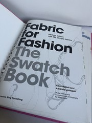 Fabric for Fashion : The Swatch Book, Second Edition Hardcover Spiral Bound 2014